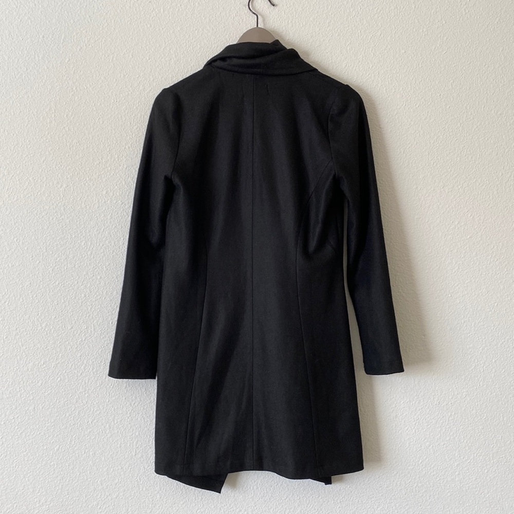 Azalea Wrap Jacket Open Front Black Size Small Dr… - image 4